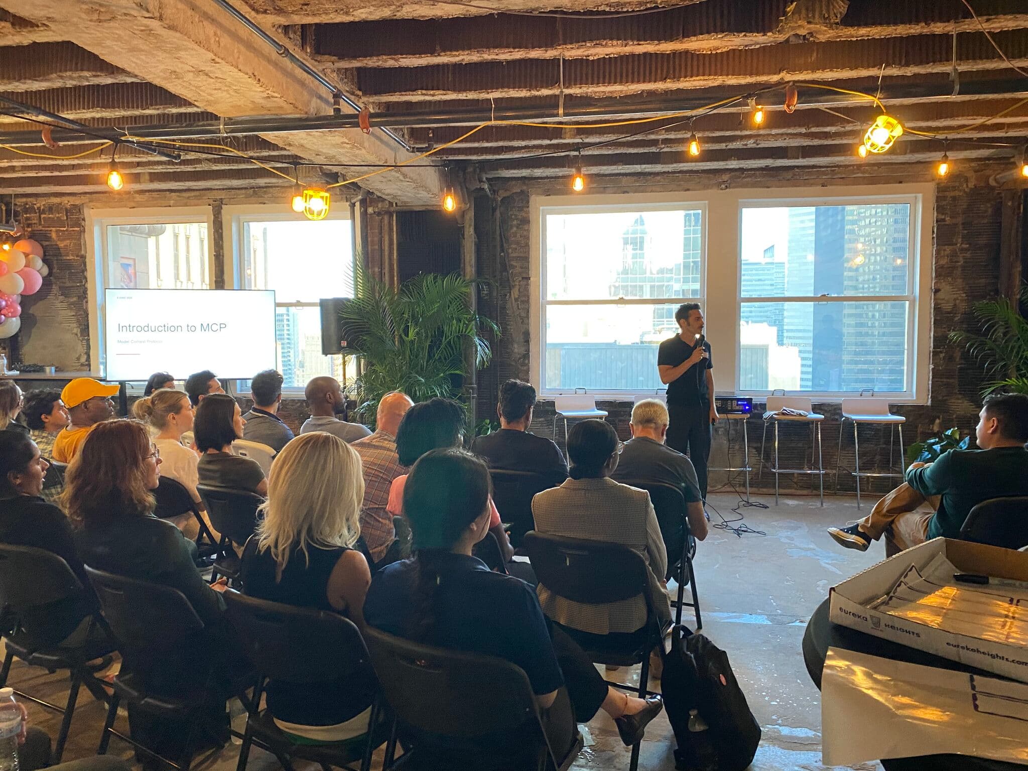 Lucas MCP presenting